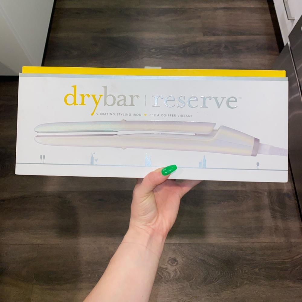 Dry bar hair straightener